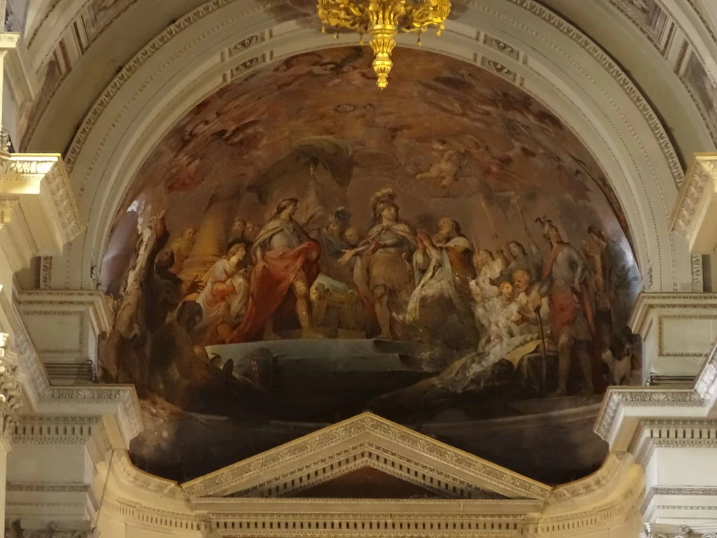 Oberto il Guiscardo e Ruggero, fratelli normanni - abside, Cattedrale di Palermo